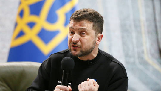 Tổng thống Ukraine Volodymyr Zelensky. Ảnh: Getty Images