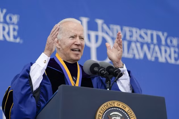 Tổng thống Mỹ Joe Biden. Ảnh: AP Tổng thống Mỹ Joe Biden. Ảnh: AP