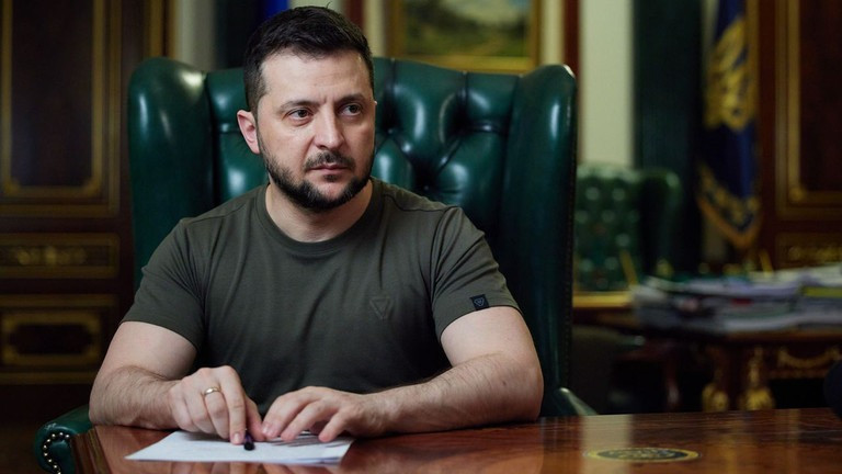 Tổng thống Ukraine Volodymyr Zelensky. Ảnh: Getty Images