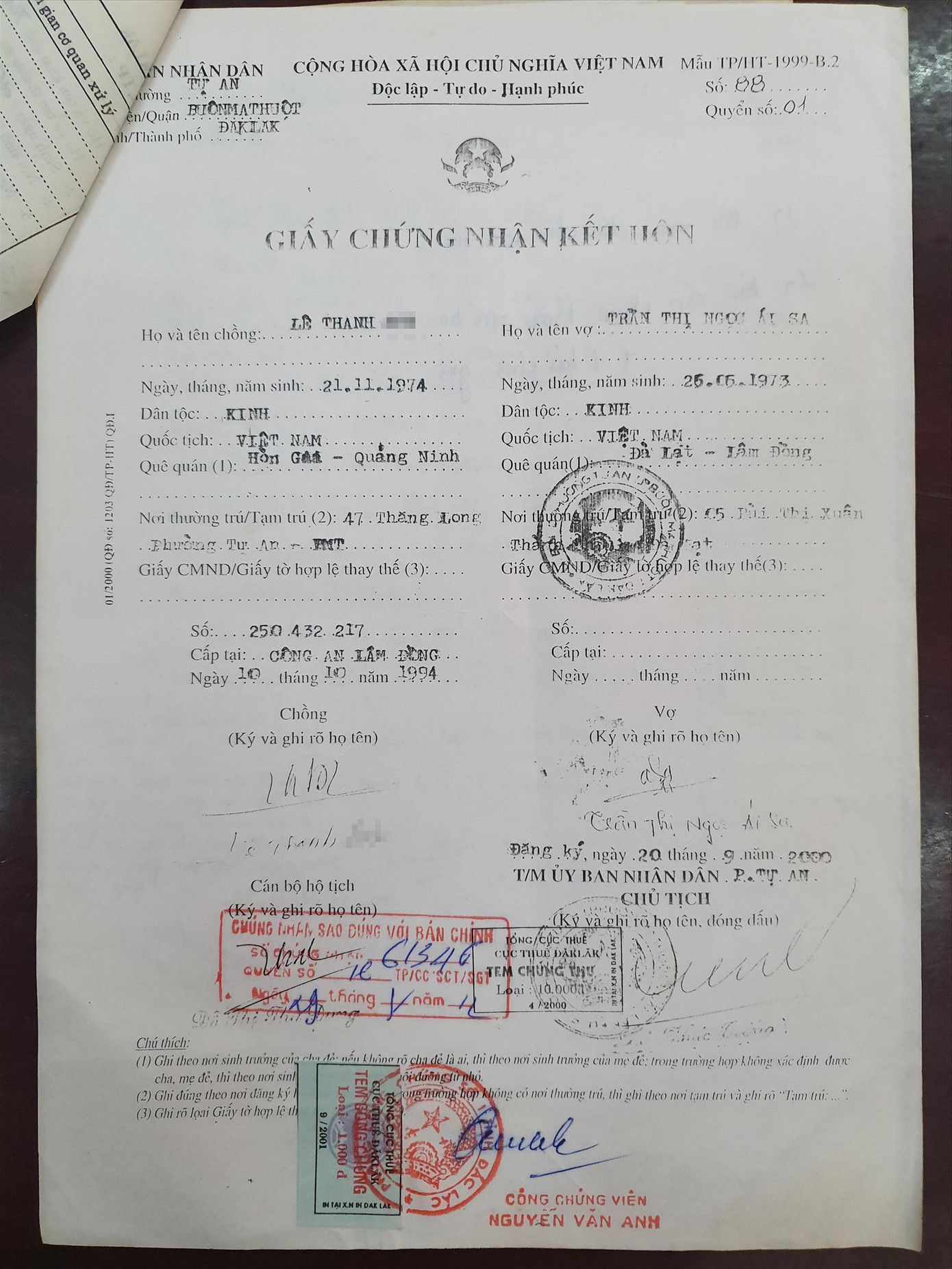 Nữ trưởng phòng đánh tráo nhân thân: Bất thường từ hồ sơ tư pháp ảnh 1