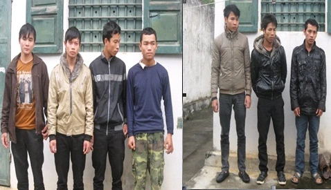 Trong một đêm, 7 đối tượng đã gây ra 17 vụ chặn xe ô tô, cướp tiền