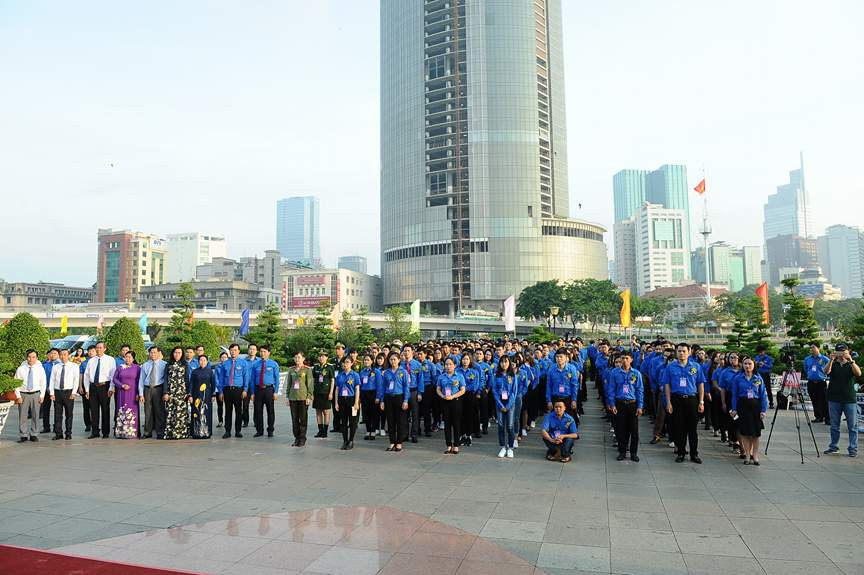 Ngày bận rộn của 336 Thanh niên tiên tiến làm theo lời Bác tại TPHCM ảnh 45