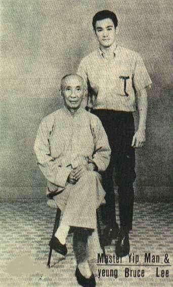 Lý Tiểu Long và sư phụ Diệp Vấn. Lý Tiểu Long và sư phụ Diệp Vấn