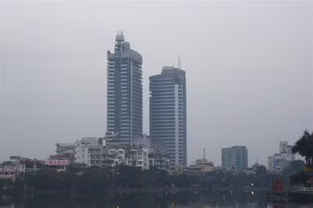 Tòa tháp đôi EVN Tower của Tập đoàn điện lực Việt Nam