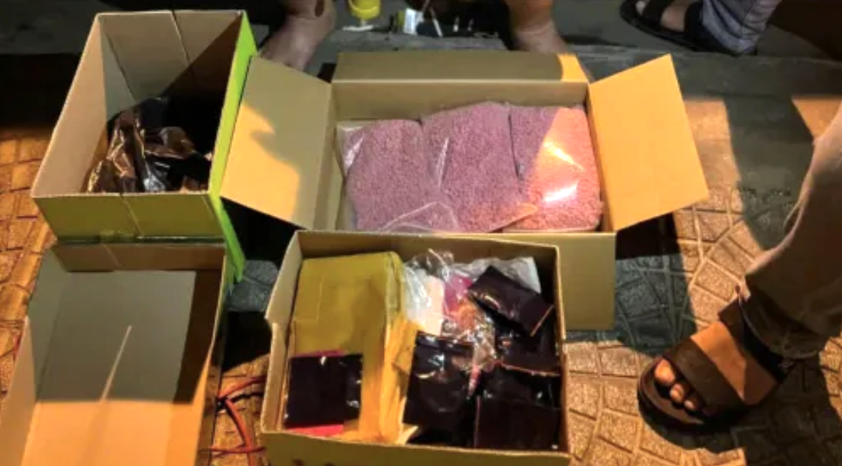 Triệt phá đường dây ma túy lớn, 5 đối tượng bị bắt giữ. Ảnh: CA Triệt phá đường dây ma túy lớn, 5 đối tượng bị bắt giữ. Ảnh: CA