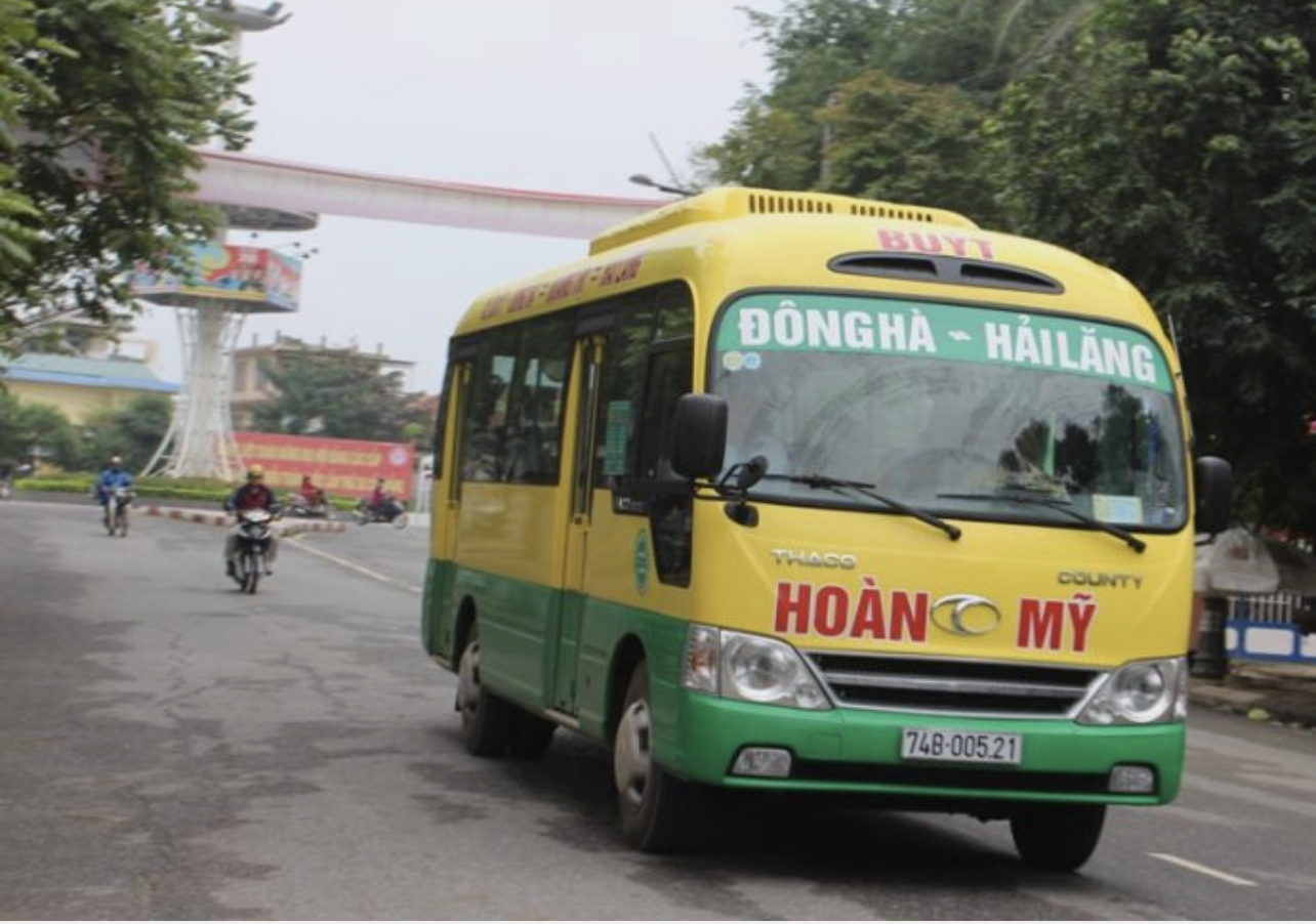 Xe buýt Quảng Trị (Ảnh minh họa)