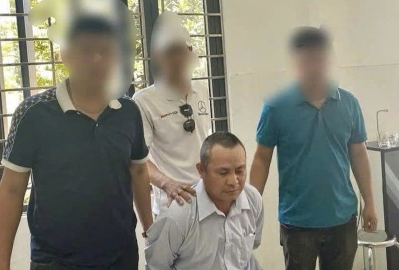 Hung thủ Võ Thế Hùng bị bắt tại phường Điện Ngọc, thị xã Điện Bàn, tỉnh Quảng Nam