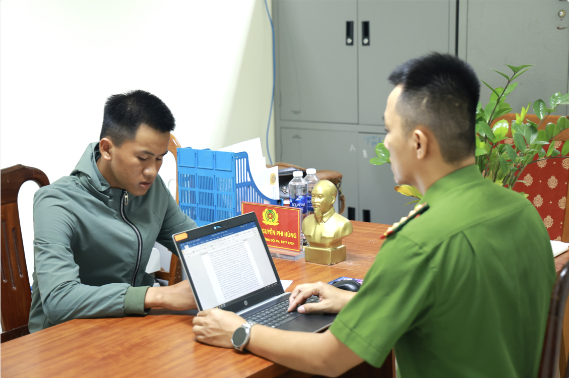 Đối tượng Nguyễn Công Quốc.