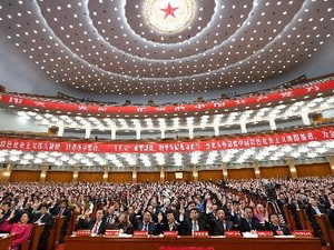 Các đại biểu tại cuộc họp trù bị cho Đại hội tại Bắc Kinh ngày 7/11