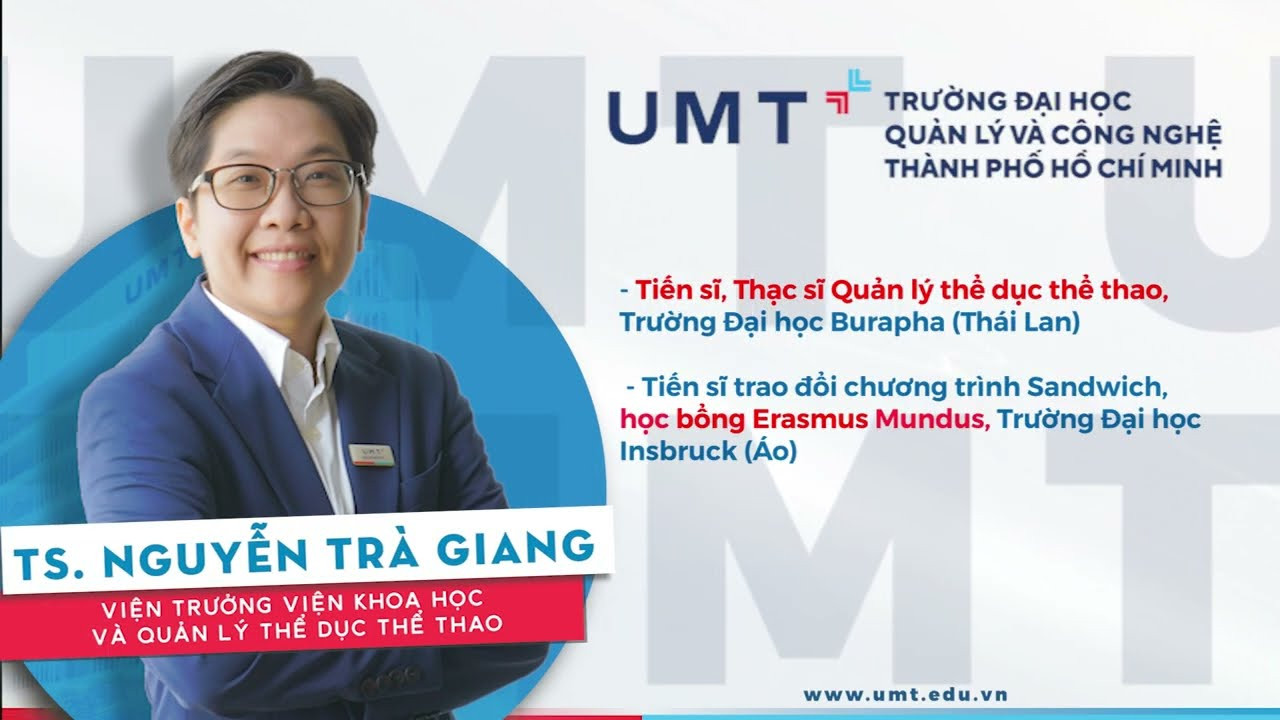 Thông tin giới thiệu TS Nguyễn Trà Giang của Trường UMT
