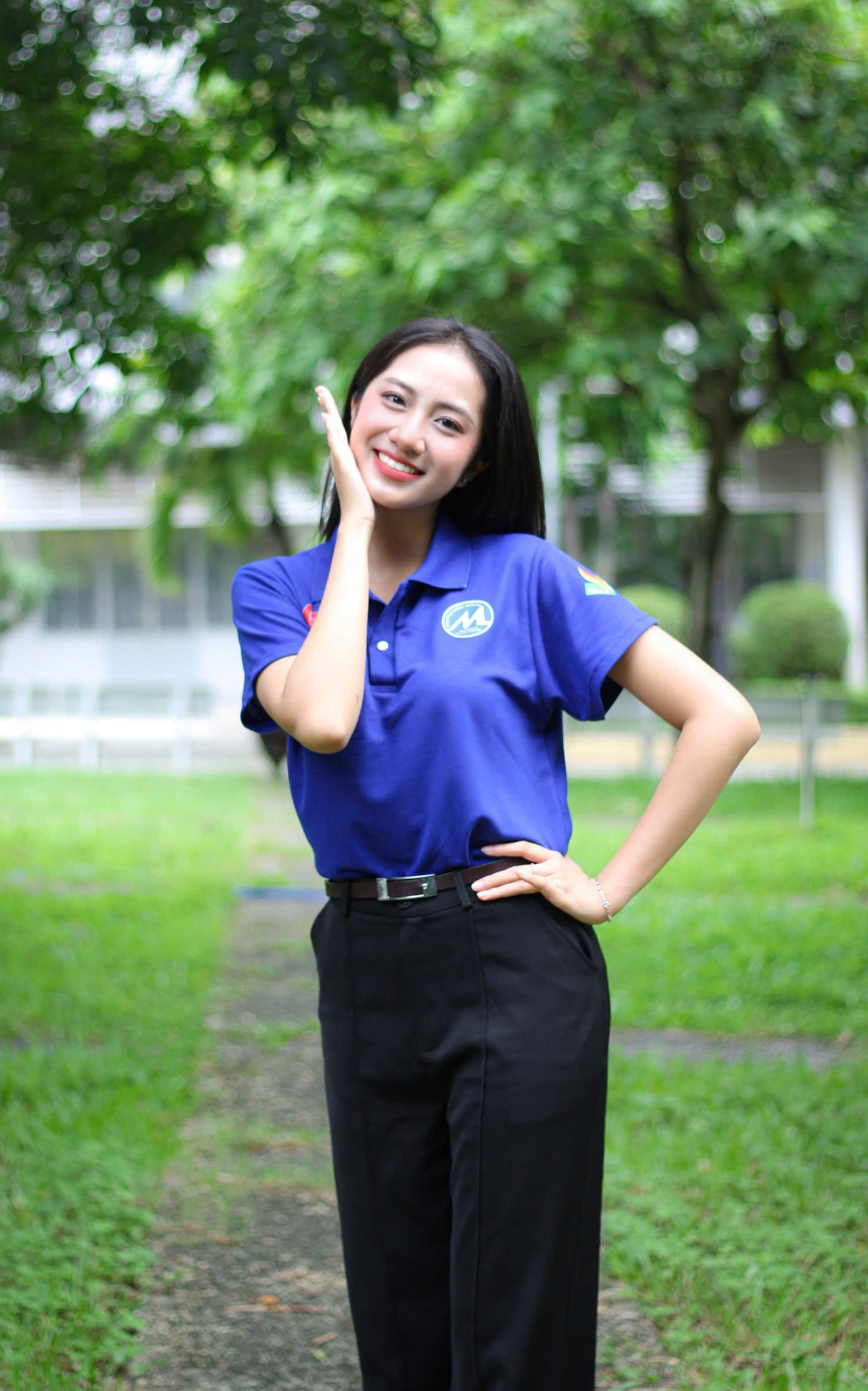 Tân hoa khôi UFM là cán bộ đoàn năng nổ, đầy nhiệt huyết. Tân hoa khôi UFM là cán bộ đoàn năng nổ, đầy nhiệt huyết.