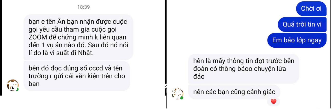 Tin nhắn sinh viên báo đến Phòng Công tác sinh viên về vụ việc Tin nhắn sinh viên báo đến Phòng Công tác sinh viên về vụ việc