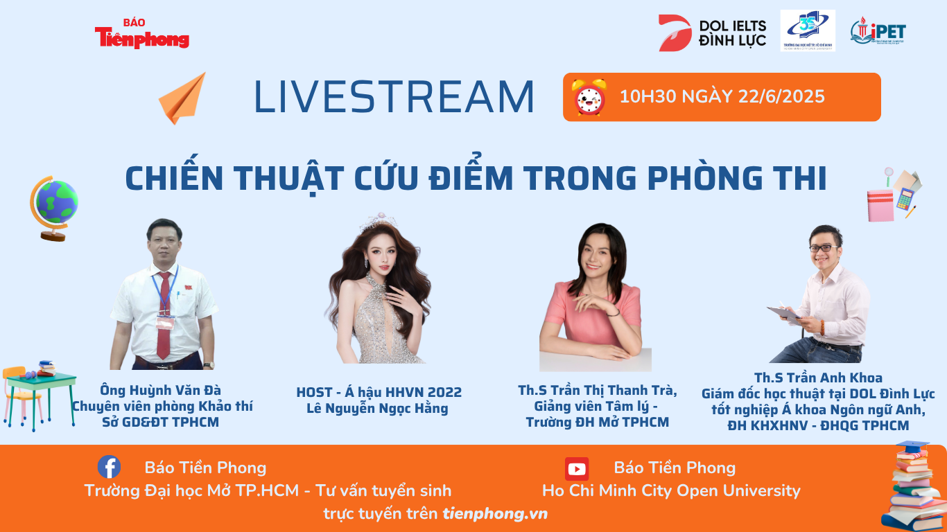 Các chuyên gia tại buổi livestream do Báo Tiền Phong tổ chức Các chuyên gia tại buổi livestream do Báo Tiền Phong tổ chức