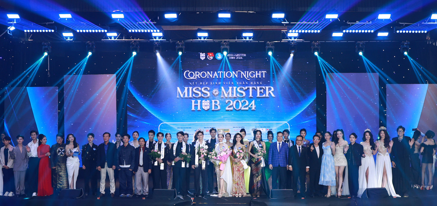 Đêm Chung kết Miss &amp; Mister HUB - Nét đẹp Sinh viên Ngân hàng 2024