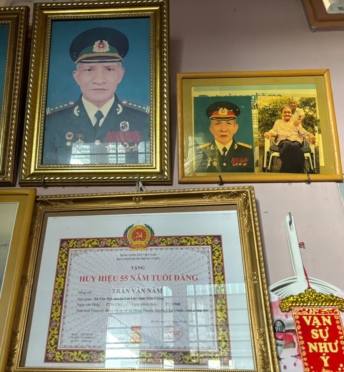 Những ghi nhận của Tổ quốc với ông Năm Gấu.