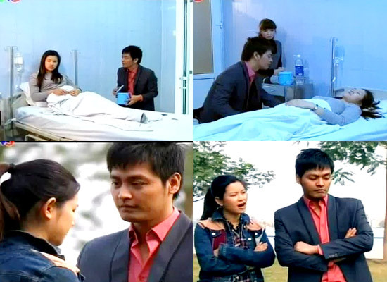 Những cảnh phim gây cười của cặp đôi Phương Nam - Thế Hiển