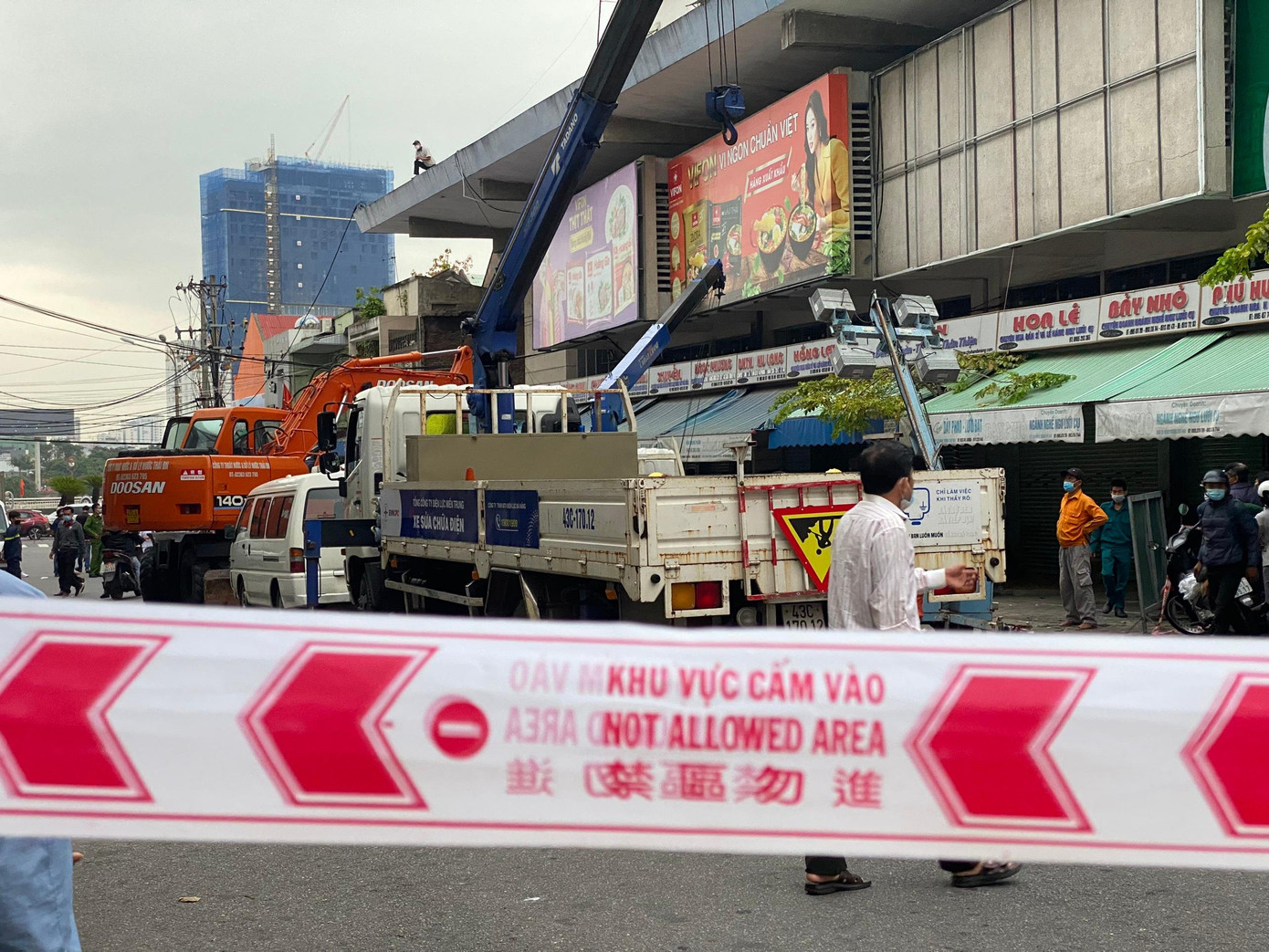 Hiện trường vụ án.