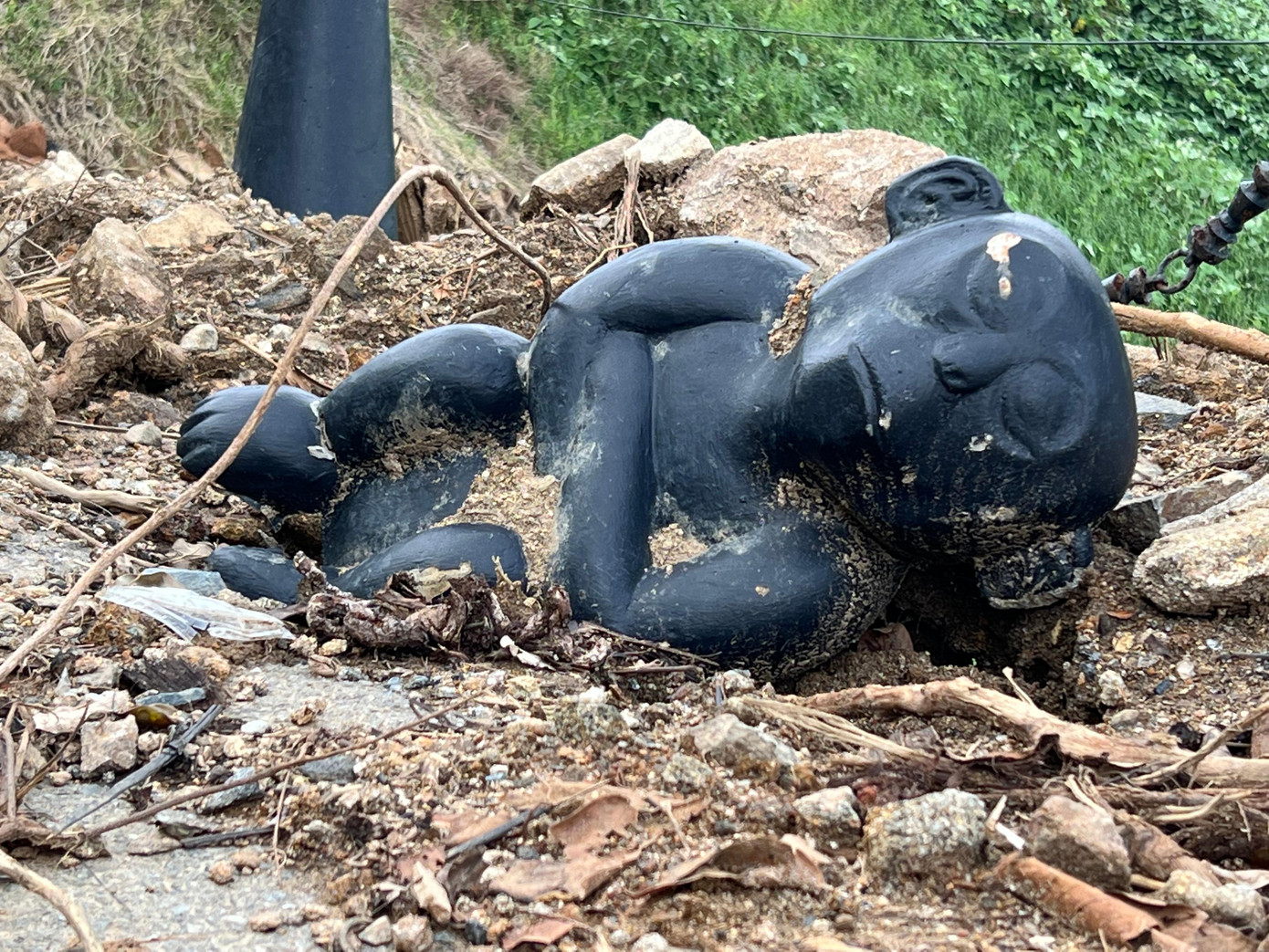 Ông Phan Minh Hải, Phó trưởng Ban Quản lý bán đảo Sơn Trà và các bãi biển du lịch Đà Nẵng cho biết, sau trận mưa lịch sử tối 14/10, trên bán đảo có gần 50 địa điểm sạt lở. Sau mưa, đơn vị đã ngăn cấm du khách và phương tiện lưu thông, đồng thời phối hợp cùng nhiều đơn vị khẩn trương tiến hành khắc phục địa điểm sạt lở.