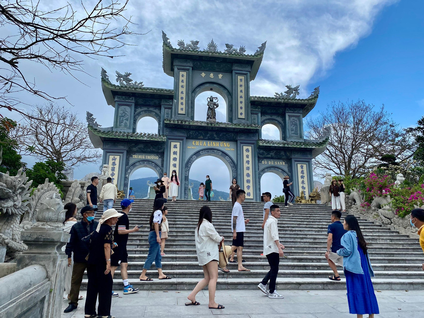 Khách tham quan du lịch chủ yếu là khách nội địa.