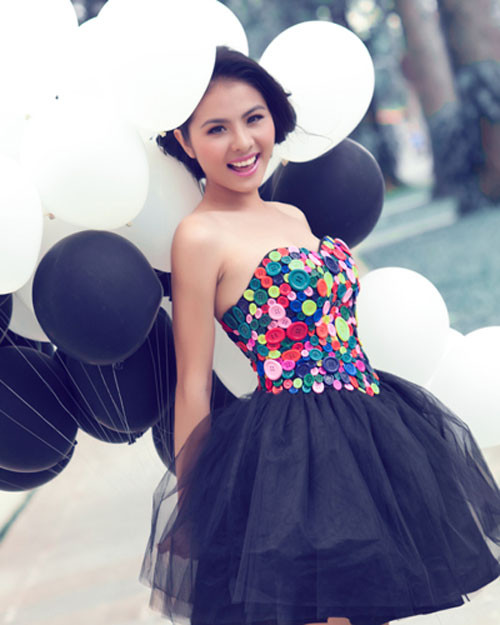 Theo Trang, bạn nào muốn theo nghệ thuật phải tự tin vào khả năng bản thân