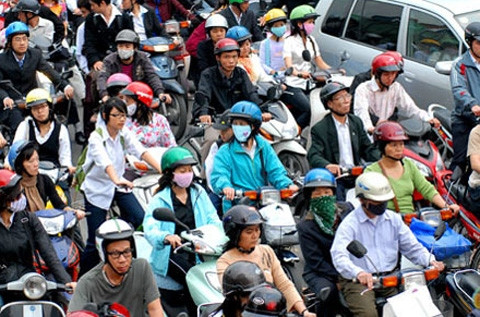 Do đi chậm hơn nên xe đạp dễ gây tắc đường hơn vào giờ cao điểm (Ảnh minh họa: 24h). Do đi chậm hơn nên xe đạp dễ gây tắc đường hơn vào giờ cao điểm (Ảnh minh họa: 24h)