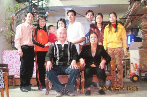 Với quyết định đi học đại học, ông Thắng nhận được sự ủng hộ của cả gia đình