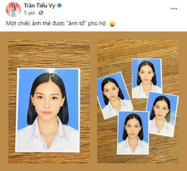 Hoa hậu Tiểu Vy cũng khiến không ít người ghen tị khi chia sẻ ảnh thẻ với nhan sắc bất bại. Hoa hậu Tiểu Vy cũng khiến không ít người ghen tị khi chia sẻ ảnh thẻ với nhan sắc bất bại.