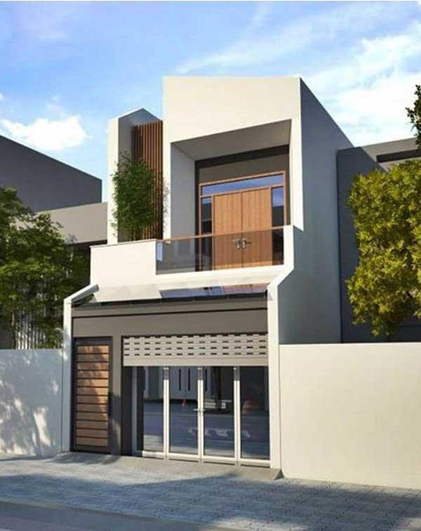 Mẫu nhà 2 tầng này được thiết kế với chiều cao vừa phải, cửa nhà và cửa ban công được làm bằng kính cường lực giúp cho ngôi nhà thêm thoáng mát. Mẫu nhà 2 tầng này được thiết kế với chiều cao vừa phải, cửa nhà và cửa ban công được làm bằng kính cường lực giúp cho ngôi nhà thêm thoáng mát.