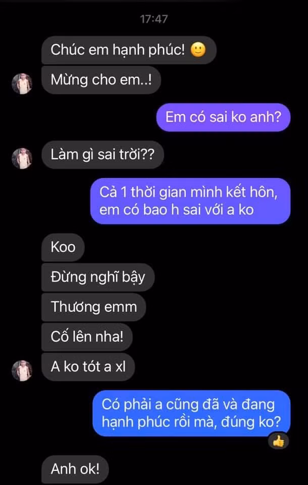 Cindy Lư công khai tin nhắn với Hoài Lâm thời điểm dư luận bàn tán mối quan hệ giữa cô và Đạt G. Hoài Lâm không chỉ chúc phúc mà còn dành những lời động viên ngọt ngào tới vợ cũ. Cindy Lư công khai tin nhắn với Hoài Lâm thời điểm dư luận bàn tán mối quan hệ giữa cô và Đạt G. Hoài Lâm không chỉ chúc phúc mà còn dành những lời động viên ngọt ngào tới vợ cũ.