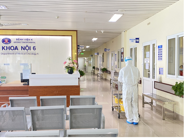 Công tác khám chữa bệnh vẫn tại Bệnh viện vẫn được đảm bảo