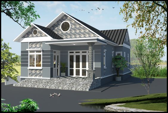 Điểm nhấn của thiết kế này là phần hoa văn được ốp trên mái và bậc tam cấp. Điểm nhấn của thiết kế này là phần hoa văn được ốp trên mái và bậc tam cấp.