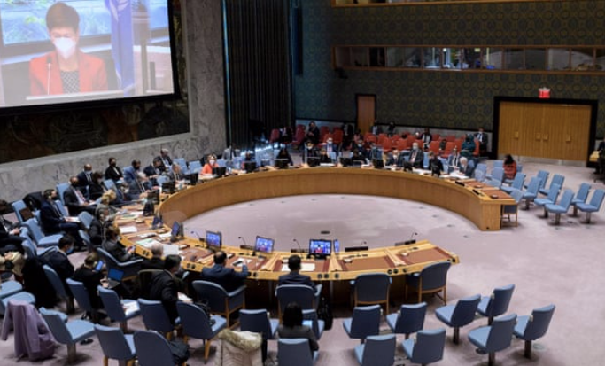 Một phiên họp của Hội đồng Bảo an LHQ. (Ảnh: Xinhua)