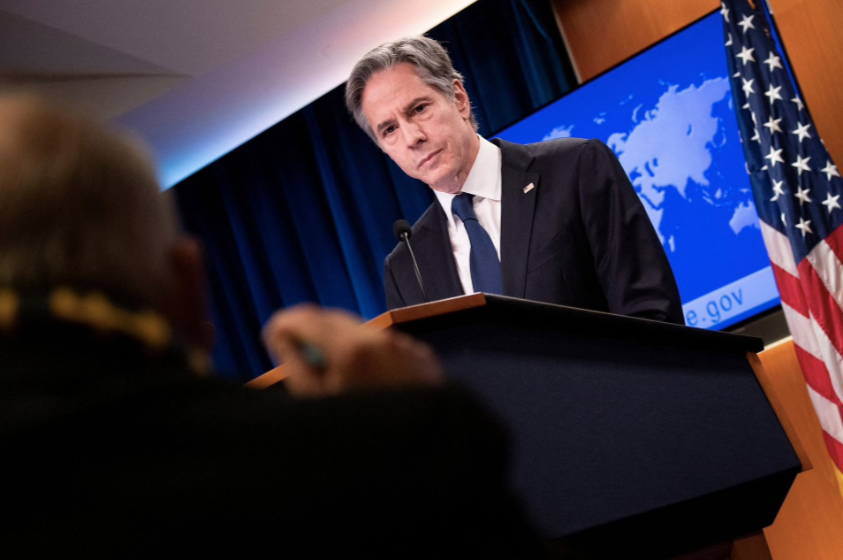 Ngoại trưởng Mỹ Antony Blinken. (Ảnh: Reuters) Ngoại trưởng Mỹ Antony Blinken. (Ảnh: Reuters)