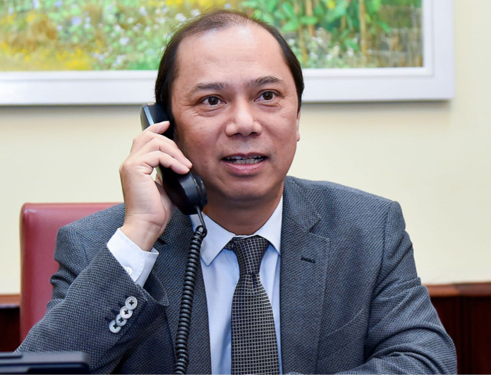 Thứ trưởng Ngoại giao Nguyễn Quốc Dũng. (Ảnh: Mofa)