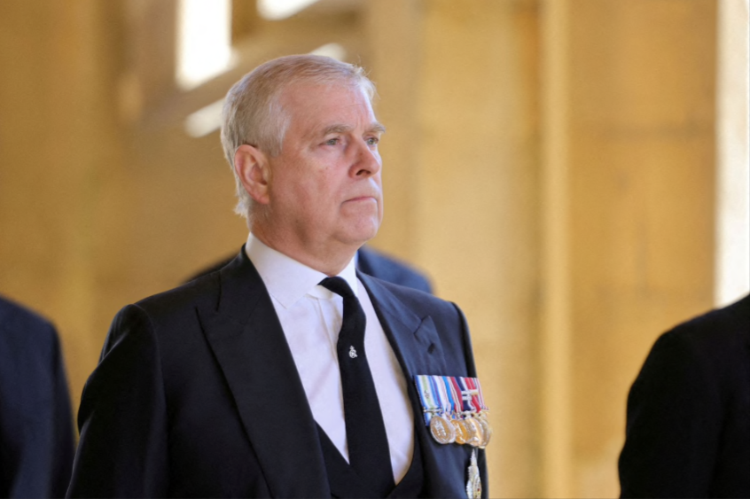 Hoàng tử Anh Andrew. (Ảnh: Reuters)