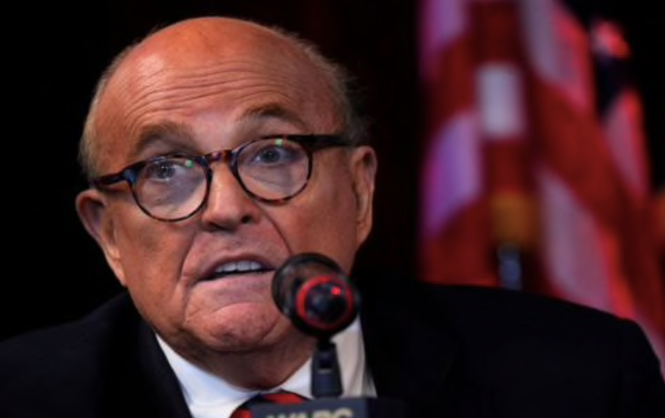 Cựu thị trưởng New York Rudy Giuliani. (Ảnh: Reuters)