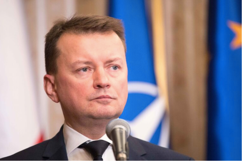 Bộ trưởng Quốc phòng Ba Lan Mariusz Błaszczak. (Ảnh: wprost.pl)