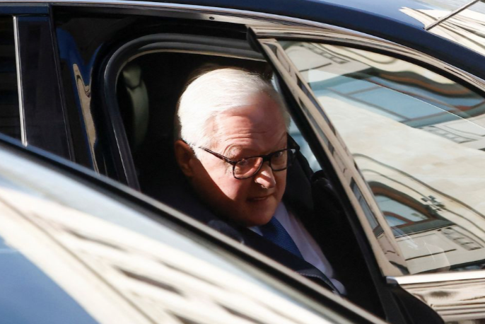 Thứ trưởng Ngoại giao Nga Sergei Ryabkov là người dẫn đầu đoàn đàm phán với phương Tây. (Ảnh: Reuters)