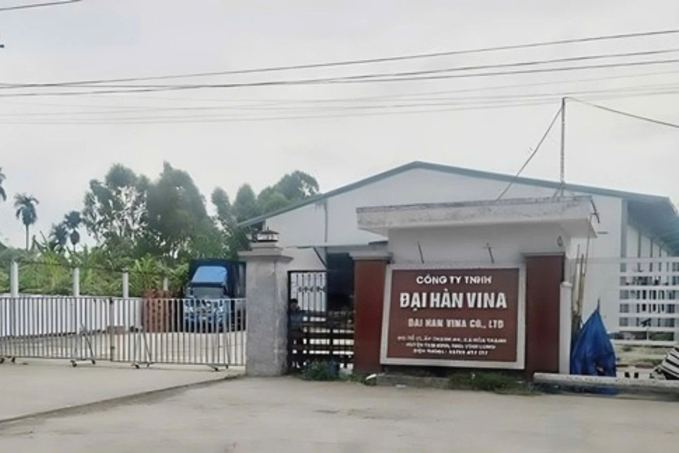 Nơi làm việc của ông Y.Y.H. Ảnh: DT. Nơi làm việc của ông Y.Y.H. Ảnh: DT.