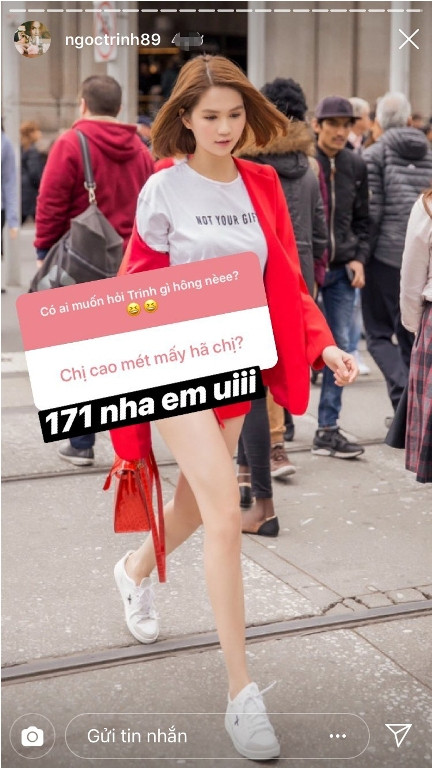 Khẳng định không dao kéo, Ngọc Trinh công khai số đo 3 vòng ảnh 8