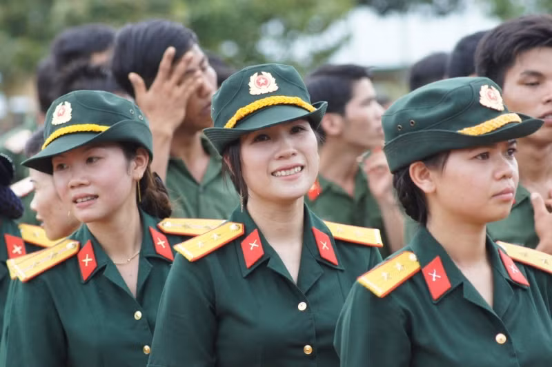 Nữ quân nhân Quân khu 7