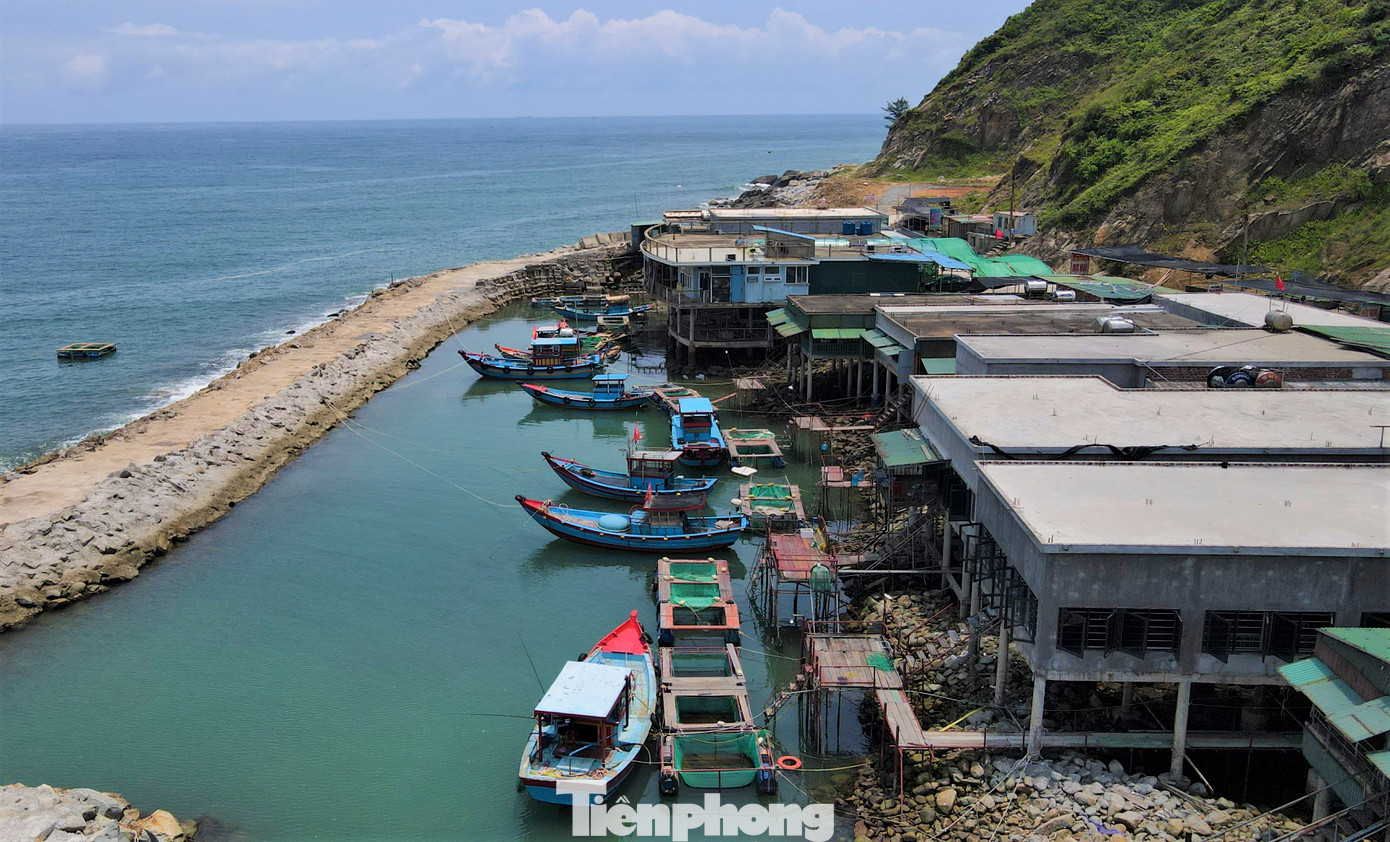 Khu ẩm thực mực nháy Vũng Áng (xã Kỳ Lợi, thị xã Kỳ Anh, Hà Tĩnh) có gần 20 bè nổi kinh doanh mực nháy. Lượng khách tập trung về đây ăn uống rất đông, để thưởng thức đặc sản miền biển.