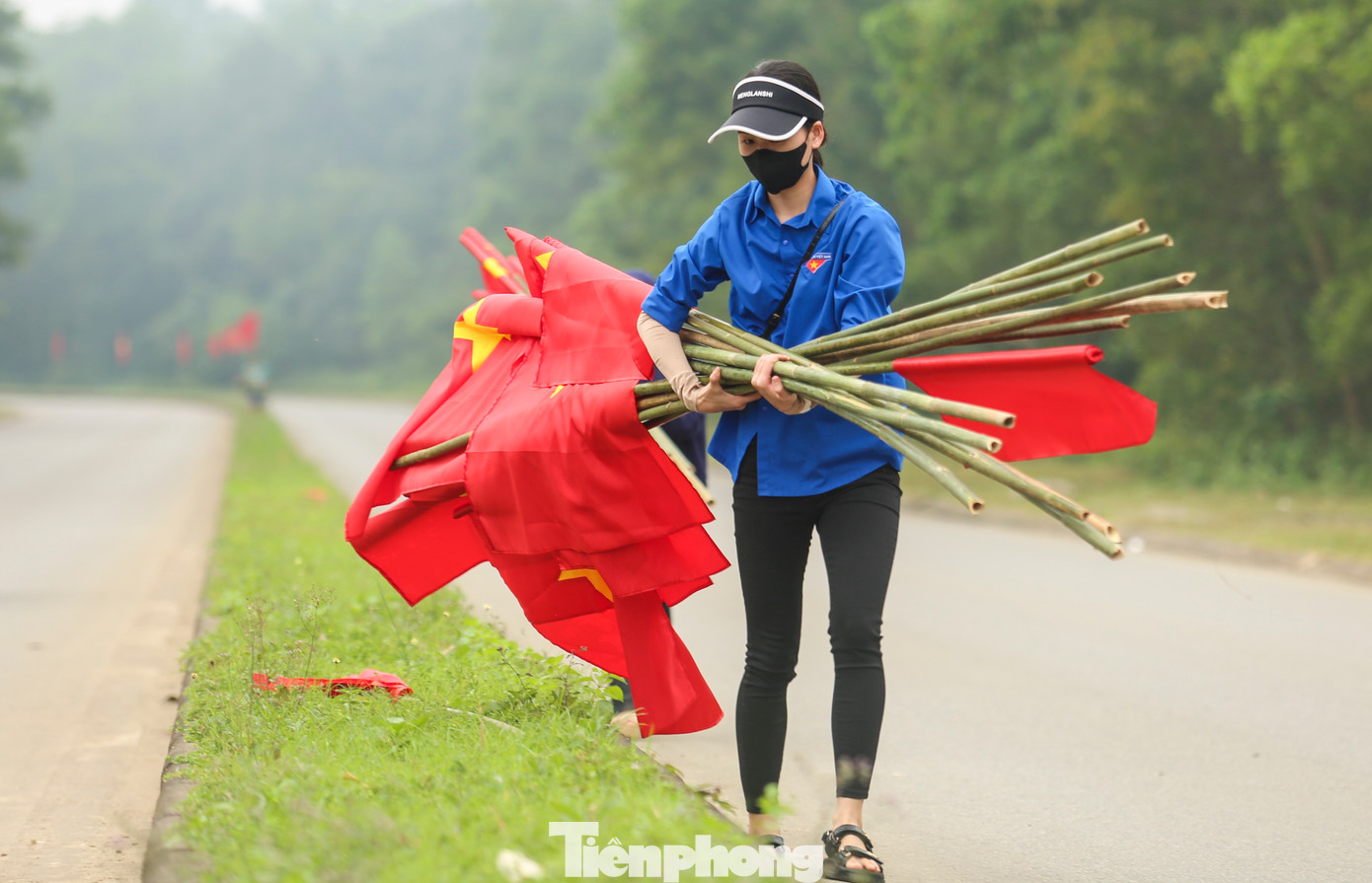 Tiền Phong Marathon 2025 nhận được sự hỗ trợ to lớn từ các Đoàn viên thanh niên tỉnh Quảng Trị.