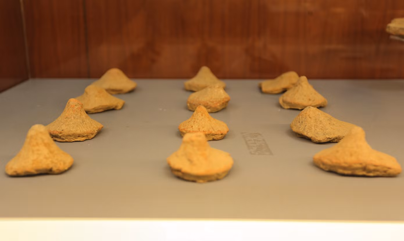 Tại di tích Bãi Cọi, các ngôi mộ huyệt đất - mang đặc điểm táng thức đặc trưng của cư dân Đông Sơn có niên đại muộn hơn, và chiếm tỷ lệ lớn hơn đã cho thấy ảnh hưởng mạnh mẽ của văn hoá Đông Sơn trong táng tục của cư dân Bãi Cọi. Trong hai ngôi mộ này, đồ tuỳ táng được sắp xếp theo khu vực an táng người chết và khu vực xung quanh mộ (tùy táng). Bên trong khu vực an táng người chết gồm các loại hình như công cụ, vũ khí, đồ trang sức, còn xung quanh khu vực an táng chủ yếu là đồ gốm như chõ, bình, nồi có nắp đậy, một số được đậy 2 tầng nắp.