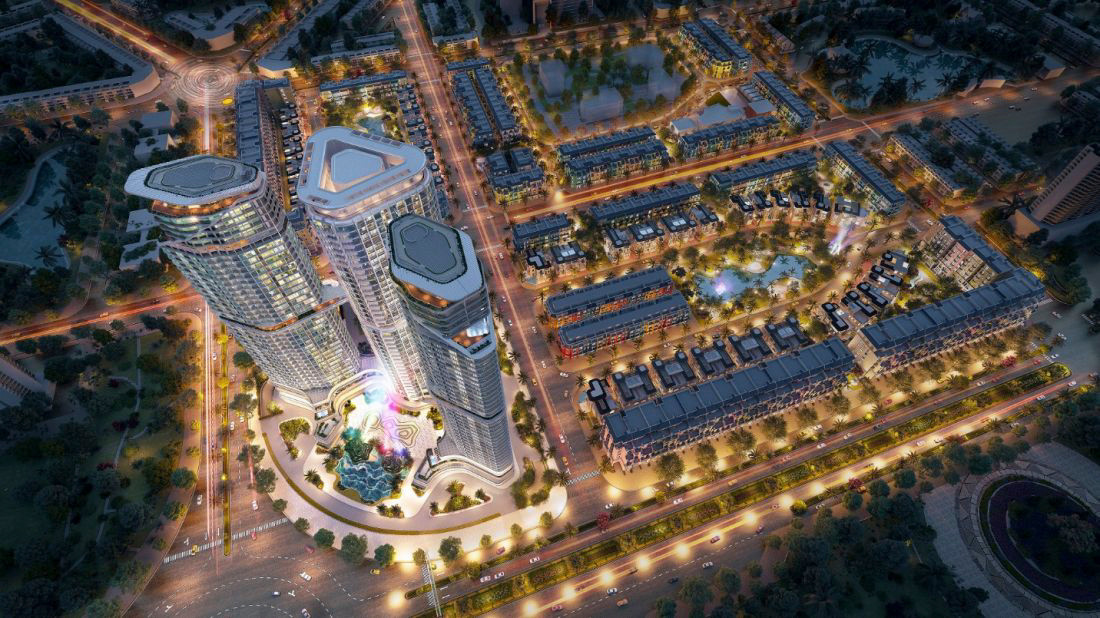 Công ty CP Tập đoàn Nam Mê Kông (Mekong Group) là chủ đầu tư với số vốn hơn 4.400 tỷ đồng. Trong hình là phối cảnh và thực tế các tòa nhà, công trình đã hoàn thành cùng hệ thống biệt thự, căn hộ, xen giữa là hồ nước, công viên xanh. Công ty CP Tập đoàn Nam Mê Kông (Mekong Group) là chủ đầu tư với số vốn hơn 4.400 tỷ đồng. Trong hình là phối cảnh và thực tế các tòa nhà, công trình đã hoàn thành cùng hệ thống biệt thự, căn hộ, xen giữa là hồ nước, công viên xanh.