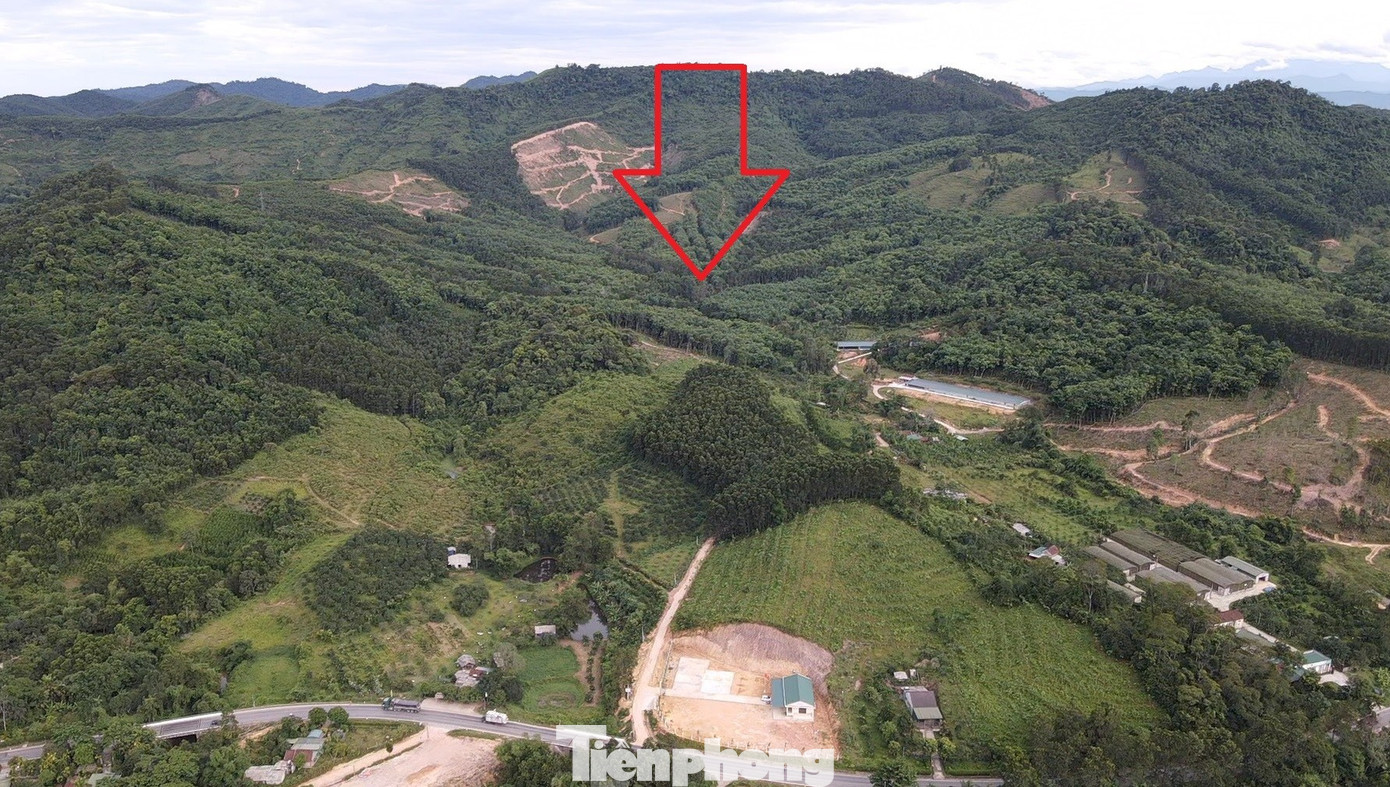 Vị trí nhà đầu tư đề xuất xây dựng dự án công viên nghĩa trang vĩnh hằng.