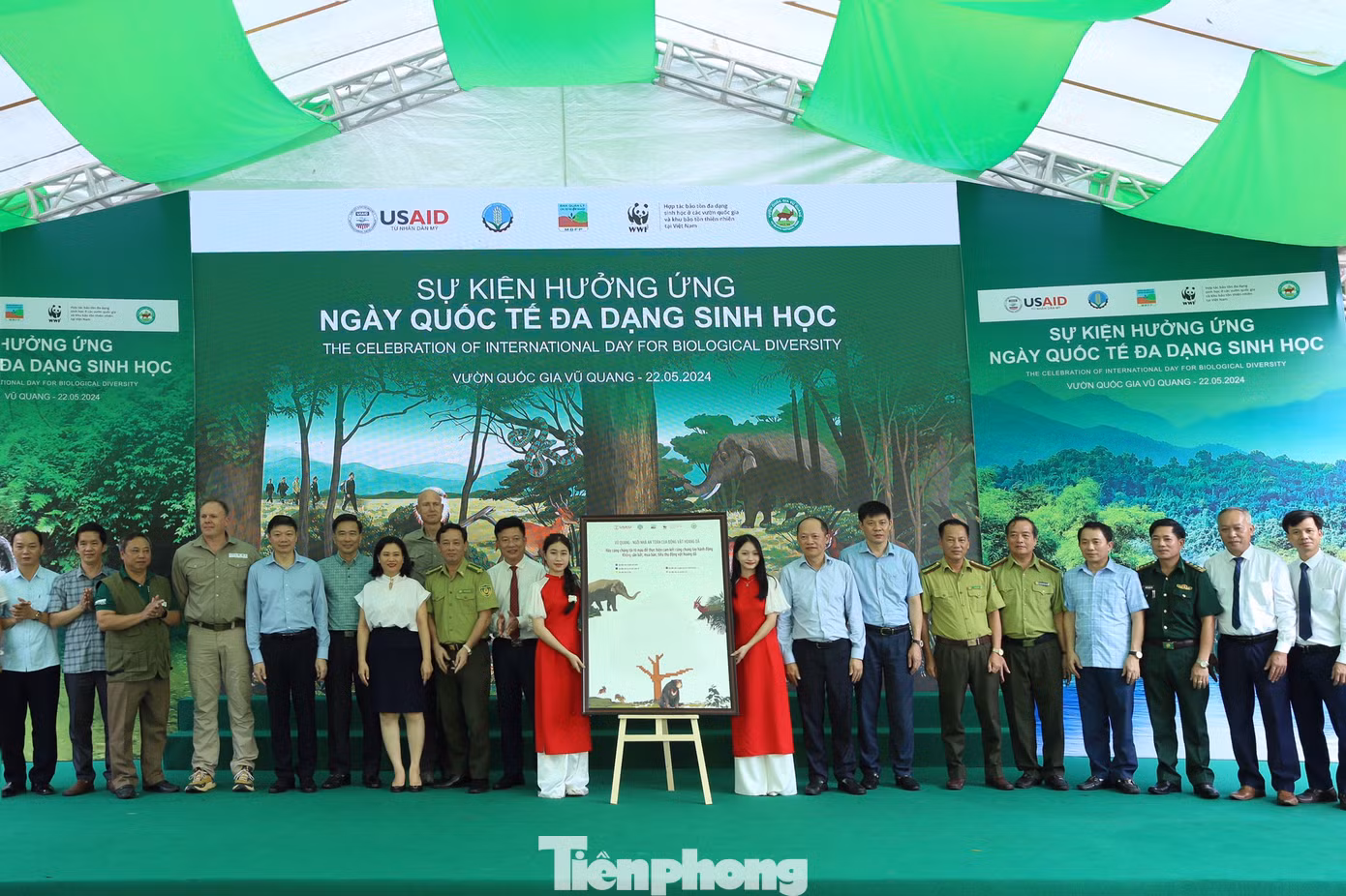 Trước đó, vào sáng cùng ngày, tại Vườn Quốc gia Vũ Quang (Hà Tĩnh) đã diễn ra sự kiện “Hành động vì động vật hoang dã”, với sự hỗ trợ từ USAID thông qua Hợp phần Bảo tồn đa dạng sinh học thuộc Dự án Quản lý rừng bền vững và Bảo tồn đa dạng sinh học (Dự án VFBC) - Bộ Nông nghiệp và Phát triển nông thôn do WWF-Việt Nam thực hiện. Sự kiện này là một phần của hoạt động hưởng ứng Ngày Quốc tế đa dạng sinh học (22/5), nhằm nâng cao nhận thức, trách nhiệm và hành động về bảo tồn đa dạng sinh học.