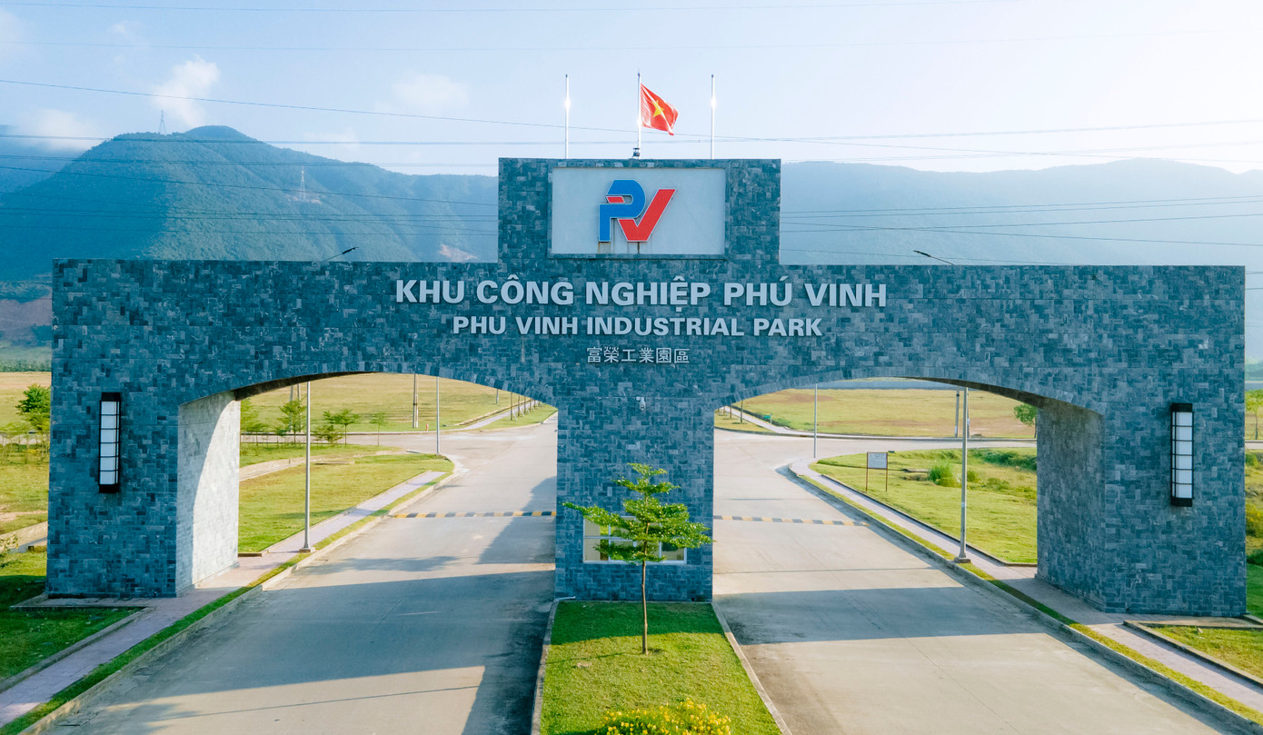 Khu công nghiệp Phú Vinh hấp dẫn nhà đầu tư ngành công nghiệp.