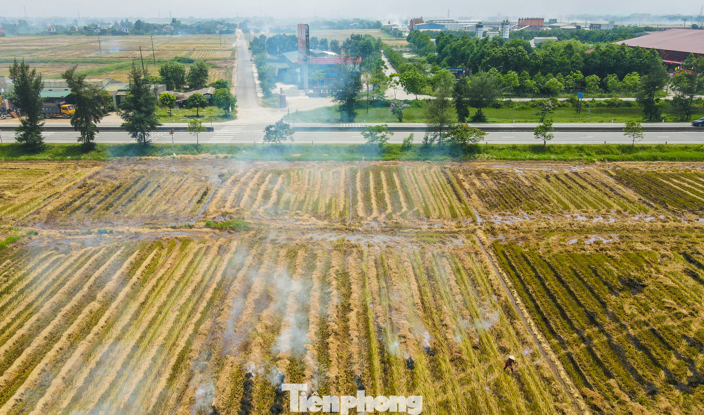 Dọc các tuyến cao tốc thuộc dự án thành phần của cao tốc Bắc - Nam phía Đông qua Hà Tĩnh đã đưa vào khai thác là Diễn Châu - Bãi Vọt, Bãi Vọt - Hàm Nghi và Hàm Nghi - Vũng Áng chạy xuyên qua cánh đồng các địa phương như huyện Đức Thọ, Thạch Hà, Cẩm Xuyên, Kỳ Anh đều bị khói rơm rạ bủa vây. Dọc các tuyến cao tốc thuộc dự án thành phần của cao tốc Bắc - Nam phía Đông qua Hà Tĩnh đã đưa vào khai thác là Diễn Châu - Bãi Vọt, Bãi Vọt - Hàm Nghi và Hàm Nghi - Vũng Áng chạy xuyên qua cánh đồng các địa phương như huyện Đức Thọ, Thạch Hà, Cẩm Xuyên, Kỳ Anh đều bị khói rơm rạ bủa vây.