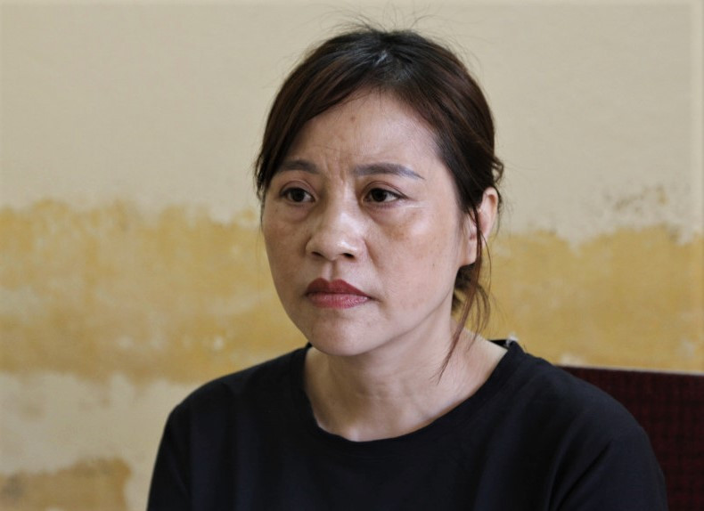 Bị can Nguyễn Thị Hường.